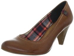 s.Oliver Casual 5-5-22404-29 - Zapatos clásicos de Cuero para Mujer, Color marrón, Talla 37