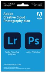 Adobe Creative Cloud Photography Plan 20GB