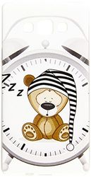 OOH!COLOR 024834_oki001 Grappige teddybeer met patroon zachte siliconen TPU bumperhoes voor Samsung Galaxy A7 A700 helder