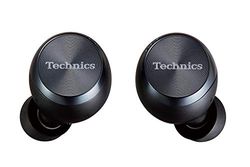 Technics EAH-AZ70WE-K Cuffie Bluetooth, Auricolari True Wireless, Tecnologia Energetic, Cancellazione Rumore Dual Hybrid, Ricarica Rapida, Compatibilità Assistenti Vocali, Nero, In-Ear