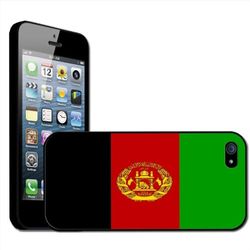 Fancy A Snuggle Afghanistan flagga klämma på baksidan hårt fodral för Apple iPhone 5