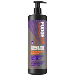 Fudge Clean Blonde Damage Rewind Violet-Toning Shampoo 1L