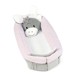 Sterntaler Nid Douillet Emmi Girl, Âge: 0-36 mois, 130 x 100 cm, Gris/Rose