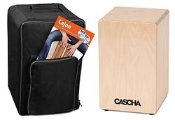 Cajon HH 2084 NL Cajon Box Bundle met rugzak en laaglevende cajonschool (met CD en DVD)