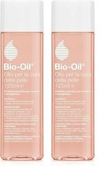 Bio-Oil Olio Trattamento per la Pelle con Azione Idratante Cicatrizzante e Anti Smagliature, Nasconde le Cicatrici, le Smagliature e gli Inestetismi della Pelle, 125 ml (Confezione da 2)