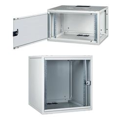 LINK Armoire Rack 19" 6U Profondeur 450 mm à Assembler Gris désassemblé série EAVI