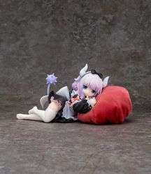 Gong Resonance Miss Kobayashi's Dragon Maid Kanna, Total Height Approx. 90 mm (3,5 tum) (inklusive zabuton), PVC, ABS, polyester, skala 1/7 målad komplett figur