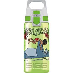 Sigg - Sports Water Bottle For Kids - Viva One Junglebook (Disney) - Suitable For Carbonated Drinks - Leak-Proof - Dishwasher Safe - BPA Free - For School & Sports - Green - 0.5L