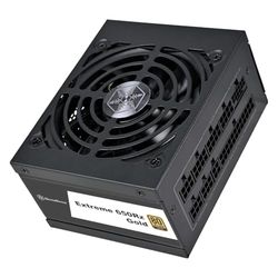 SilverStone Technology Extreme 650Rz Gold, Bloc d'alimentation SFX 80 Plus Gold 650W SFX12V 4,1 PCIe 5 entièrement modulaire, SST-EX650R-GM