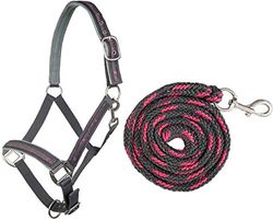 HKM Stars Conjunto Cabresto + Ponto Rosa Shetty