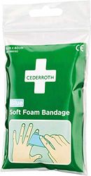 Cederroth Bandage de Poche en Mousse Souple Bleu Longueur 40 cm Largeur 6 cm
