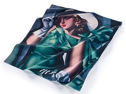 Musearta BT-TL-LG-V424366 Unisex Beach Towel with Artist Tamara de Lempicka Motif Cotton 120 x 150 cm