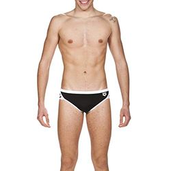 Arena M Team Stripe Brief, homem, preto-branco, 55