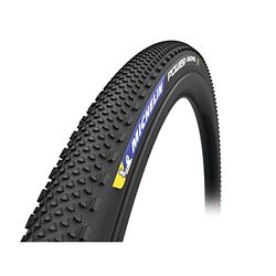 MICHELIN Pneu 700x47 (47-622) Power Gravel Tubeless Souple, Parti per Bici. Unisex Adulto, Nero, VTT Route