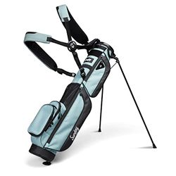 Sunday Golf Loma XL väska – lätt golfväska med rem och stativ – lätt att bära pitch n Putt golfväska – par 3 och verkställande kurser, 1,5 kg (havsskum)