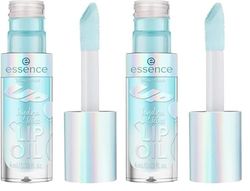Essence Cosmetics Disney Pixar Up Hydra Kiss LIP OIL, Idratante, Curativo, con Oli, Lucida, Rugiadosa, 4 ml (Confezione da 2)