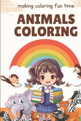 Animal coloring book: making coloring fun time