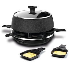 TEFAL RE12C812 Raclette Cheese NCo - 6 personnes - Noir