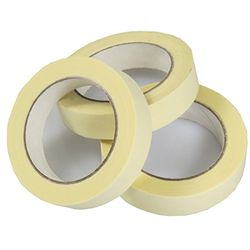 Triplast 50 m 1-Inch Papier Masking Tape (Pak van 12)-P