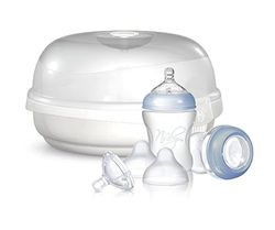 Nuby mikrovågsugn sterilisator med 2 flaskor