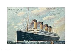 Pyramid International Titanic (7) -monterat tryck memorabilia 30 x 40 cm, papper, flerfärgad, 30 x 40 x 1,3 cm