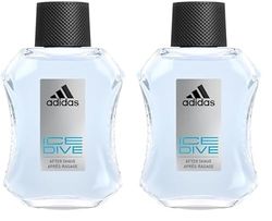Adidas Lozione Dopobarba Ice Dive Aftershave, 100 ml (Confezione da 2)