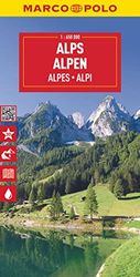 Alps Marco Polo Map: 1:650000 (Marco Polo Maps): Marco Polo Highlights