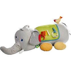 HABA 306454 - ontdekkingsdieren olifant, multifunctioneel speelgoed vanaf 6 maanden