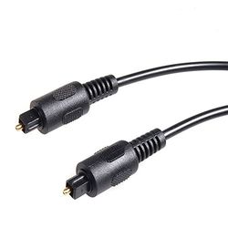 Maclean MCTV-639 Cabo de fibra ótica Toslink T-T (comprimento 0,5 m a 3 m) preto (1 m)