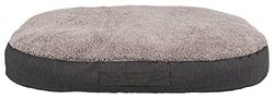 TRIXIE Vital Cushion Bendson 36425 Orthopaedic Dog Cushion Oval 100 × 70 cm Dark Grey/Light Grey