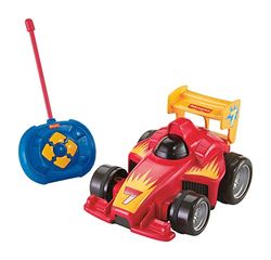 ​Fisher-Price Mijn Eenvoudige Radiogestuurde Auto, door batterijen aangedreven, radiogestuurde auto voor rollenspelen voor peuters en kleuters van 3 tot 7 jaar, GVY94