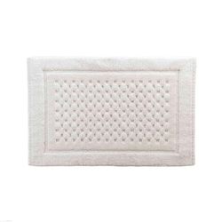 Douceur d'Intérieur, Tapis de Bain (50 x 80 cm) Damaris, Coton Jacquard Tissé