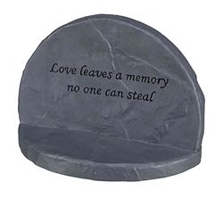 Trixie Love Memorial Stone, 16 x 12 x 7 cm, Grey