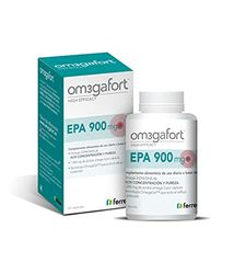 Omegafort Epa 900 - Complemento Alimenticio Con Omega-3 Epa/dha Obtenido Con Una Tecnología Ecológica - 60 Cápsulas, 160 g