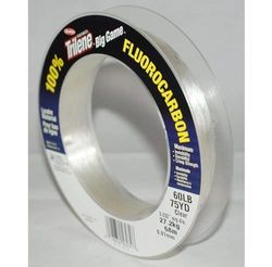 Berkley Líderes Big Game Fluorocarbon Leader 60, transparente, 68 m