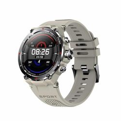 DCU TECNOLOGIC | GPS Smartwatch | Montre Intelligente | Écran Tactile Amoled HD | 14 Modes Sport | Applications de Notifications et appels | IP68* | Gris