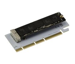 KALEA-INFORMATIQUE 12+16-punts PCIe x4 x8 x16-adapter voor Mac SSD's geproduceerd na 2013, voor lezen en schrijven naar een Mac SSD vanaf een PCI Express-poort