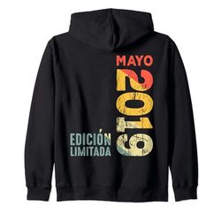 Mayo 2019 Retro 2019 Año 2019 Vintage 2019 Desde 2019 Sudadera con Capucha