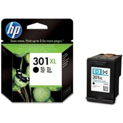 HP Cartucho Original 301XL Negro – CH563EE [ML-8][PAG-480]