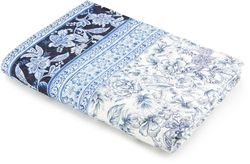 Bassetti CAPODIMONTE 9328510 Bedspread 100% Cotton in Blue B1 Dimensions 265 x 255 cm