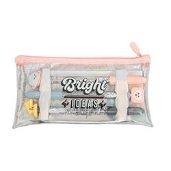 Mr. Wonderful - Set of Pencil Case and 3 pens - Bright Ideas