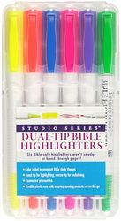 Peter Pauper Press Bible Dual-Tip Highlighters (6-piece Set)