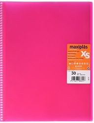 grafoplas 39883054 Folder – 30 Pockets, A4, Tapas PP, Fuchsia
