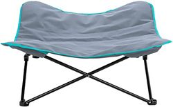 Trixie Lettino da campeggio per cani, 88 × 32 × 88 cm, grigio scuro/petrolio - 28216