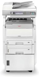 Oki MC851CDTN+ Stampante Multifunzione Laser a Colori, Funzione Stampa/Copia, Formati Supportati A3