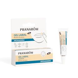 Pranarôm Gel Labial Bio - Bottoni per labbra con oli essenziali puri e naturali, 5 ml