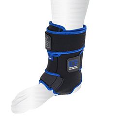 ShockDoctor Ice Recovery Compressie enkelbandage, zwart, S/M
