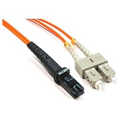 Cablematic - Glasvezelkabel MTRJ naar SC multimode duplex 62,5 / 125 van 7 m