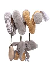 Sterntaler Spirale jouet pour bébé - Unisexe - Éléphant Eddy - Jouet de motricité - Carillon éolien - Spirale d'activité - Gris