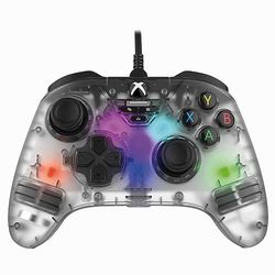 Controller SNAKEBYTE GAMEPAD RGB X SB922350 trådbunden spelplatta för Xbox/PC Transparent